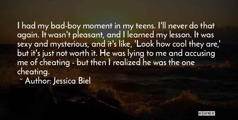 Realized Worth Quotes By Jessica Biel