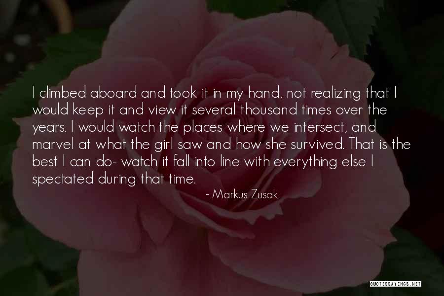 Realizing It's Over Quotes By Markus Zusak Realizing It's Over Quotes By Markus Zusak