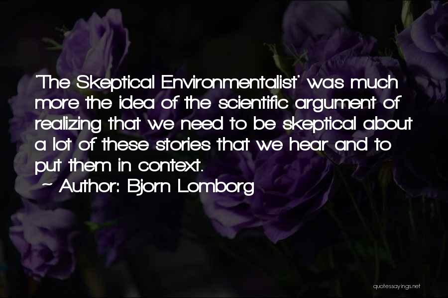 Realizing Quotes By Bjorn Lomborg