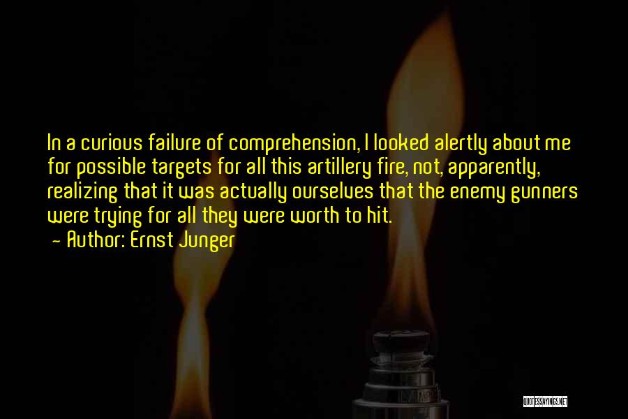 Realizing Someone's Worth Quotes By Ernst Junger