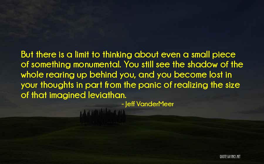 Realizing Something Quotes By Jeff VanderMeer Realizing Something Quotes By Jeff VanderMeer