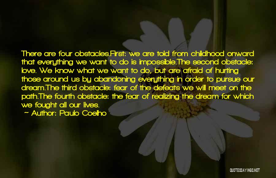 Realizing What Love Is Quotes By Paulo Coelho