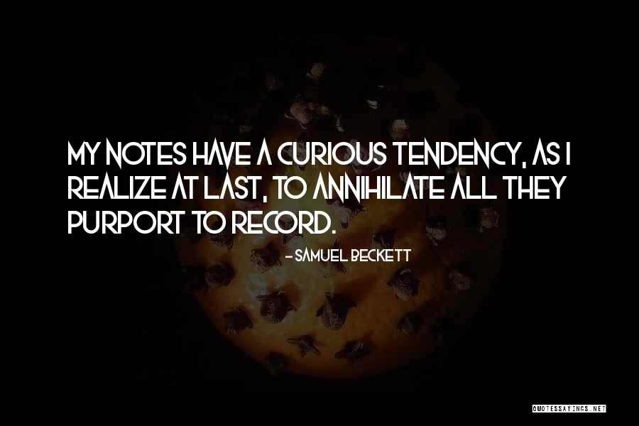 Realizing What You Want Quotes By Samuel Beckett Realizing What You Want Quotes By Samuel Beckett