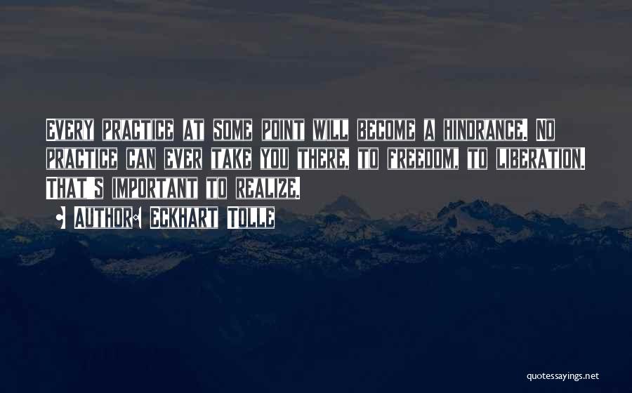 Realizing What's Important Quotes By Eckhart Tolle