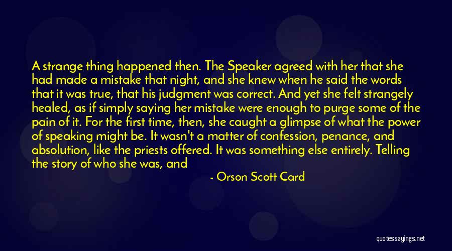 Realizing You Changed Quotes By Orson Scott Card Realizing You Changed Quotes By Orson Scott Card