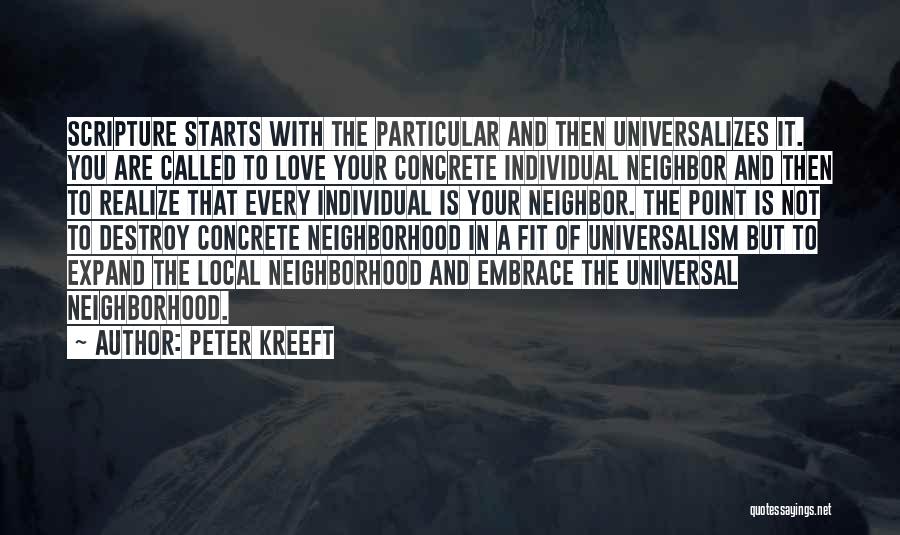 Realizing You're Not In Love Quotes By Peter Kreeft