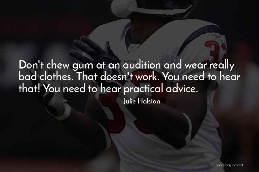 Really Bad Advice Quotes By Julie Halston