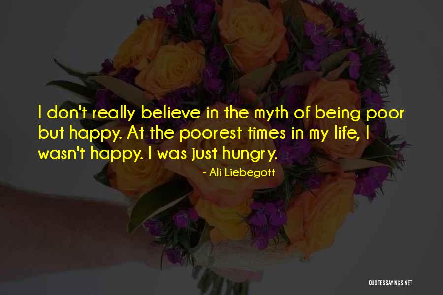 Really Being Happy Quotes By Ali Liebegott