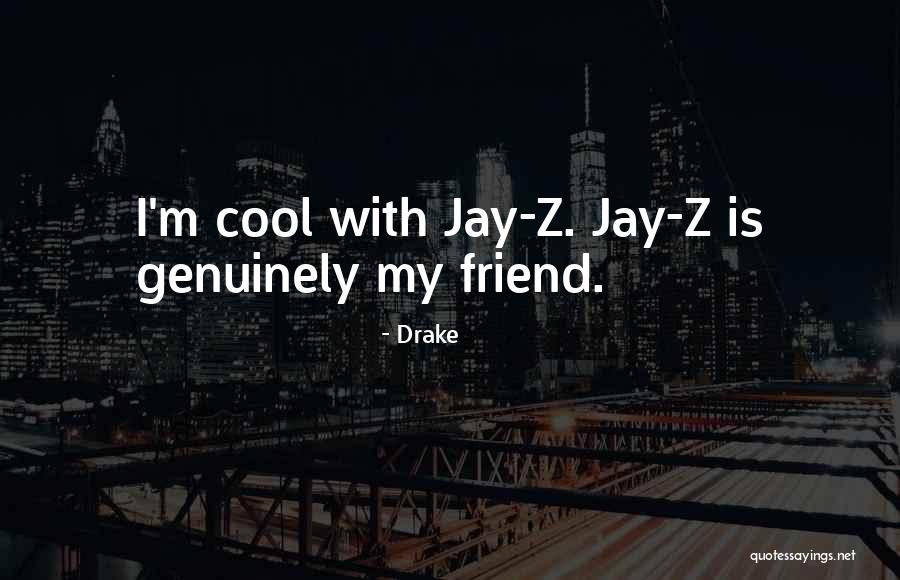 Really Cool Friend Quotes By Drake