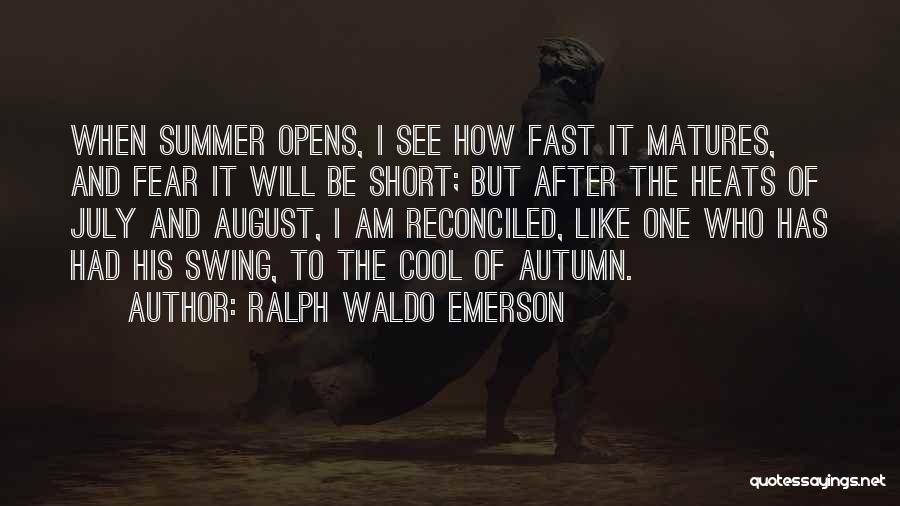 Really Cool Short Quotes By Ralph Waldo Emerson