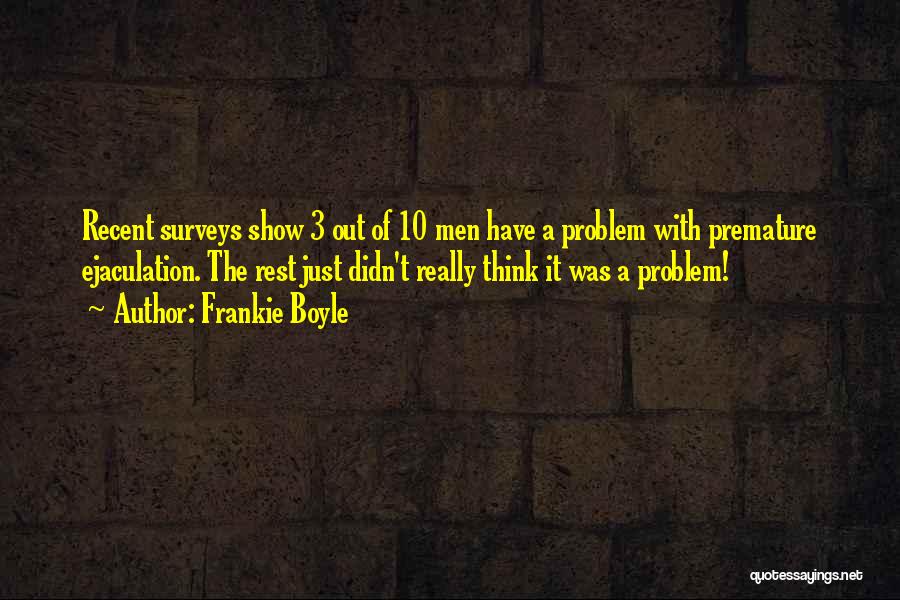 Really Funny Quotes By Frankie Boyle