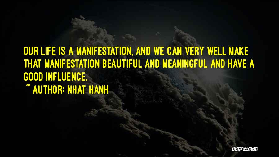 Really Good And Meaningful Quotes By Nhat Hanh