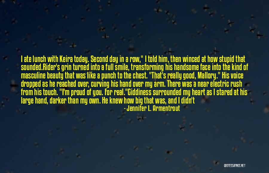 Really Good At Heart Quotes By Jennifer L. Armentrout Really Good At Heart Quotes By Jennifer L. Armentrout