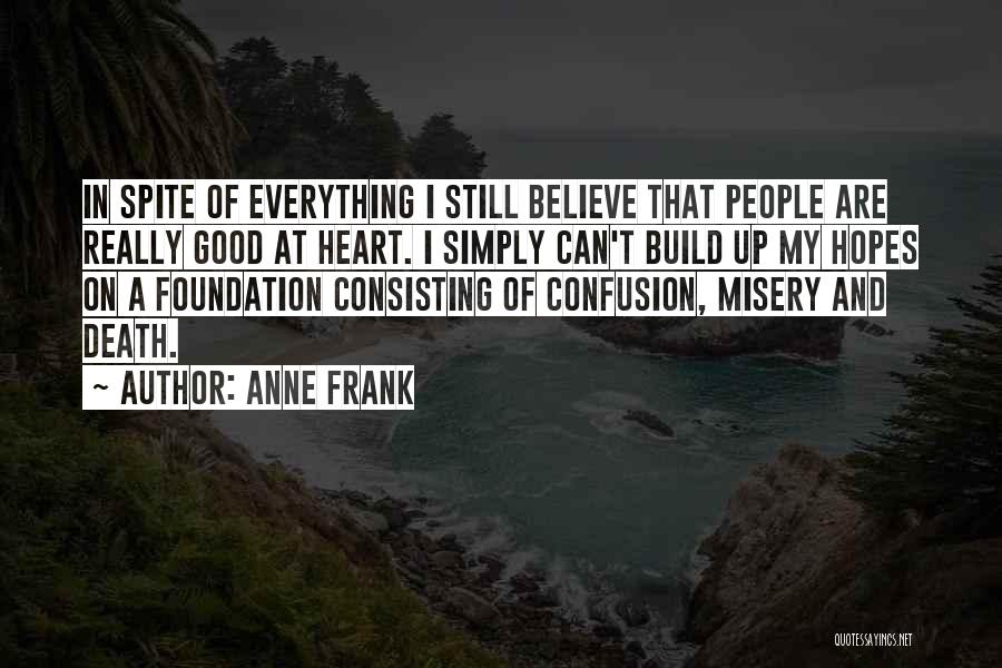 Really Good Death Quotes By Anne Frank