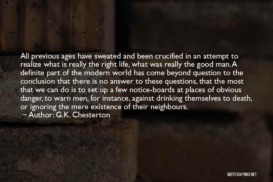 Really Good Death Quotes By G.K. Chesterton