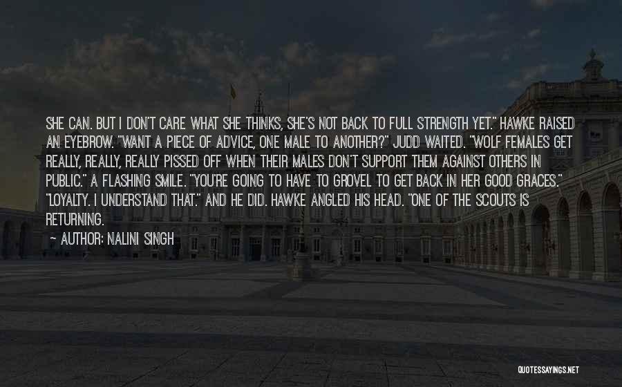 Really Good Pissed Off Quotes By Nalini Singh