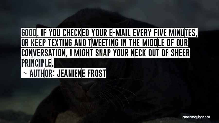 Really Good Twitter Quotes By Jeaniene Frost