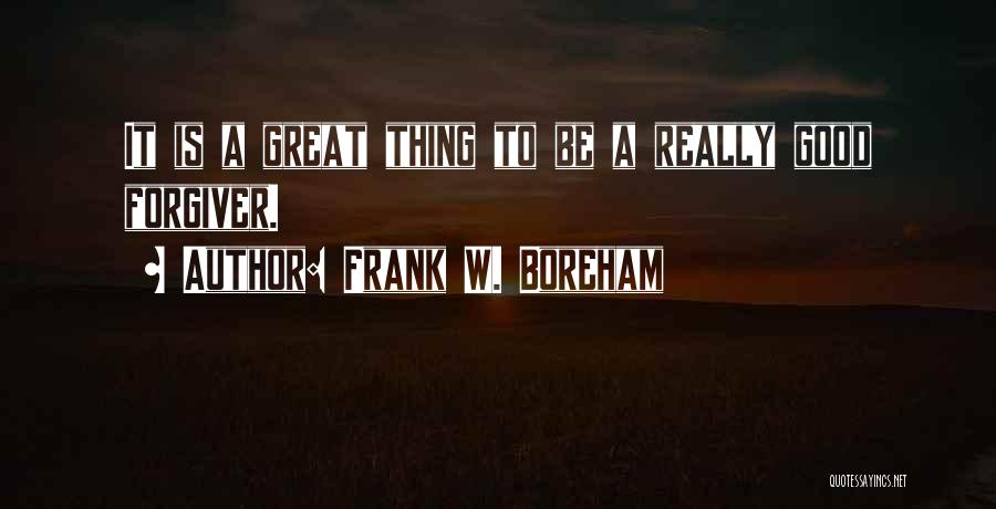 Really Inspirational Quotes By Frank W. Boreham