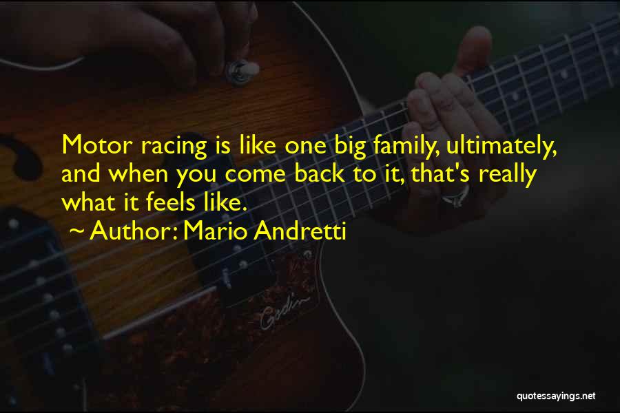 Really Like You Quotes By Mario Andretti