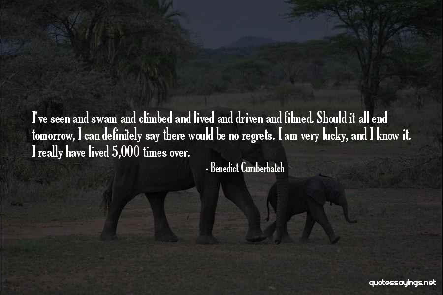 Really Living Life Quotes By Benedict Cumberbatch Really Living Life Quotes By Benedict Cumberbatch