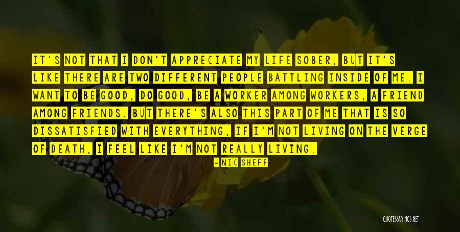 Really Living Life Quotes By Nic Sheff Really Living Life Quotes By Nic Sheff