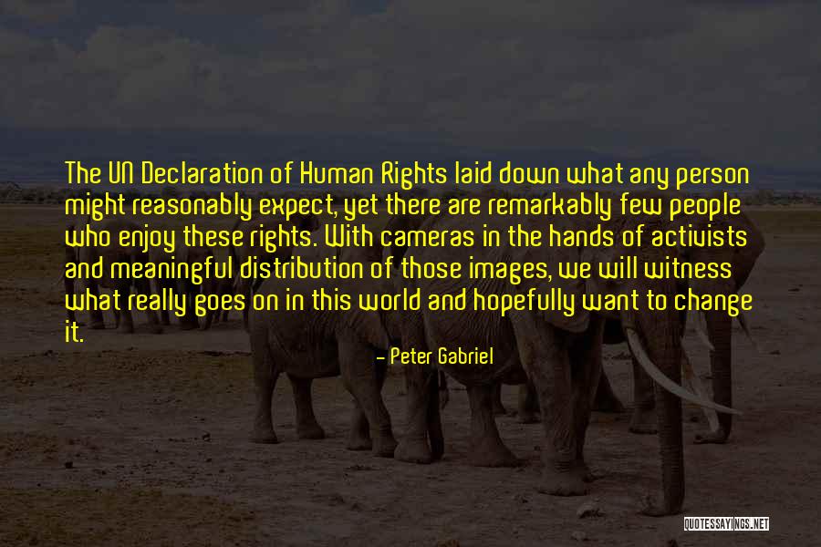 Really Meaningful Quotes By Peter Gabriel Really Meaningful Quotes By Peter Gabriel
