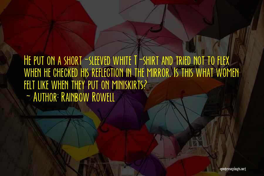 Really Short And Funny Quotes By Rainbow Rowell