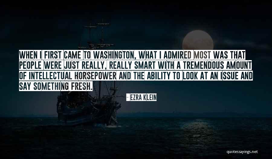 Really Smart Quotes By Ezra Klein Really Smart Quotes By Ezra Klein