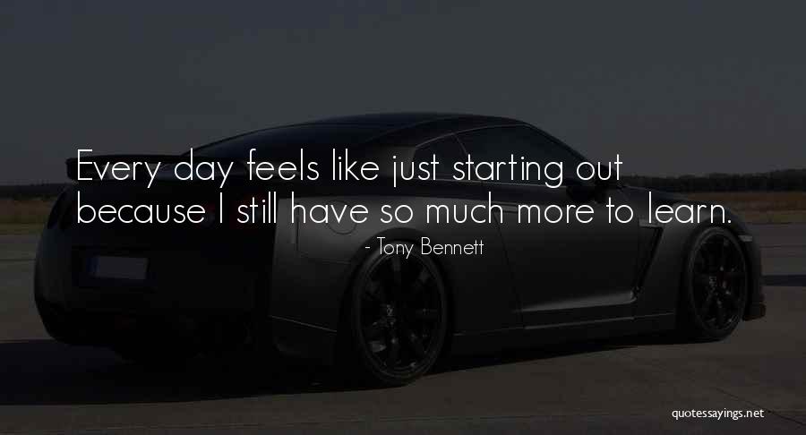 Really Starting To Like Someone Quotes By Tony Bennett