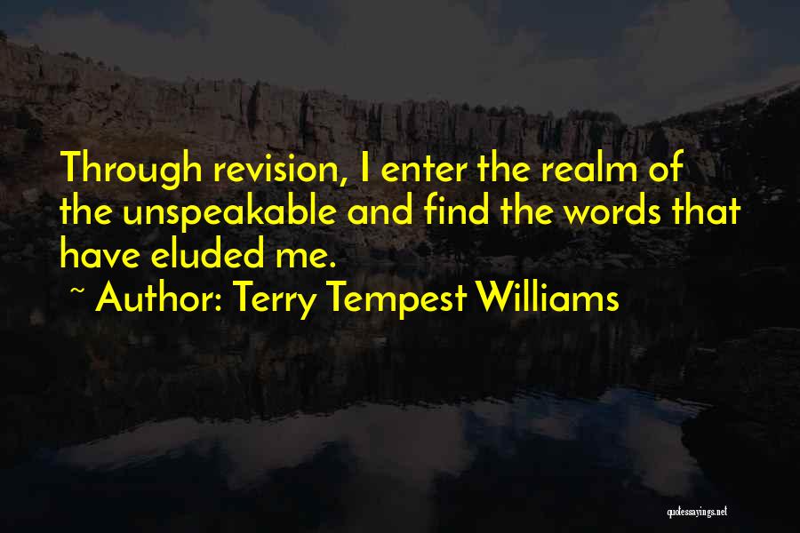 Realms Quotes By Terry Tempest Williams