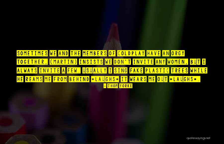 Reams Quotes By Thom Yorke Reams Quotes By Thom Yorke