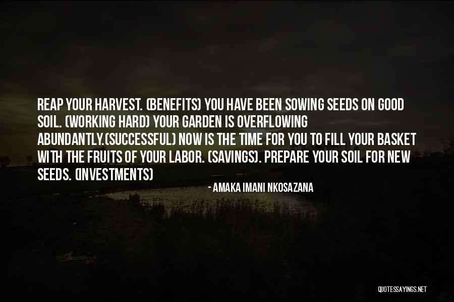 Reap Quotes By Amaka Imani Nkosazana