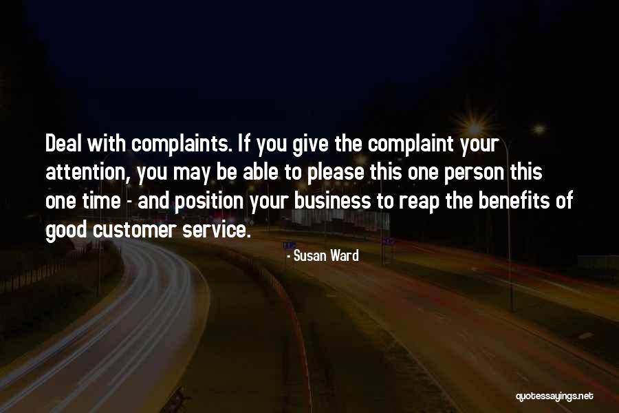 Reap Quotes By Susan Ward