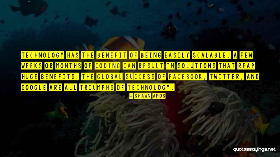 Reap Success Quotes By Shawn Amos Reap Success Quotes By Shawn Amos