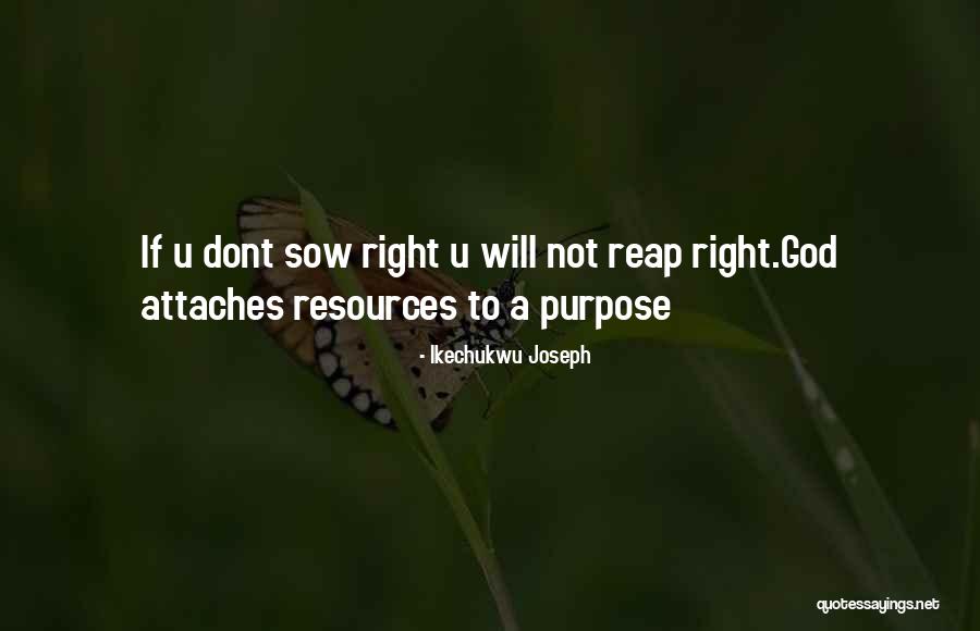 Reap What U Sow Quotes By Ikechukwu Joseph Reap What U Sow Quotes By Ikechukwu Joseph