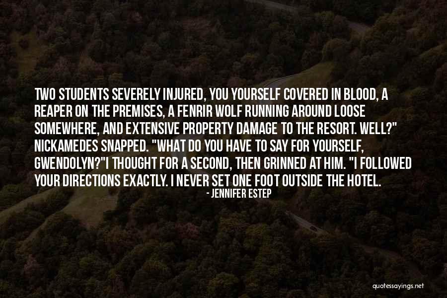 Reaper's Property Quotes By Jennifer Estep Reaper's Property Quotes By Jennifer Estep