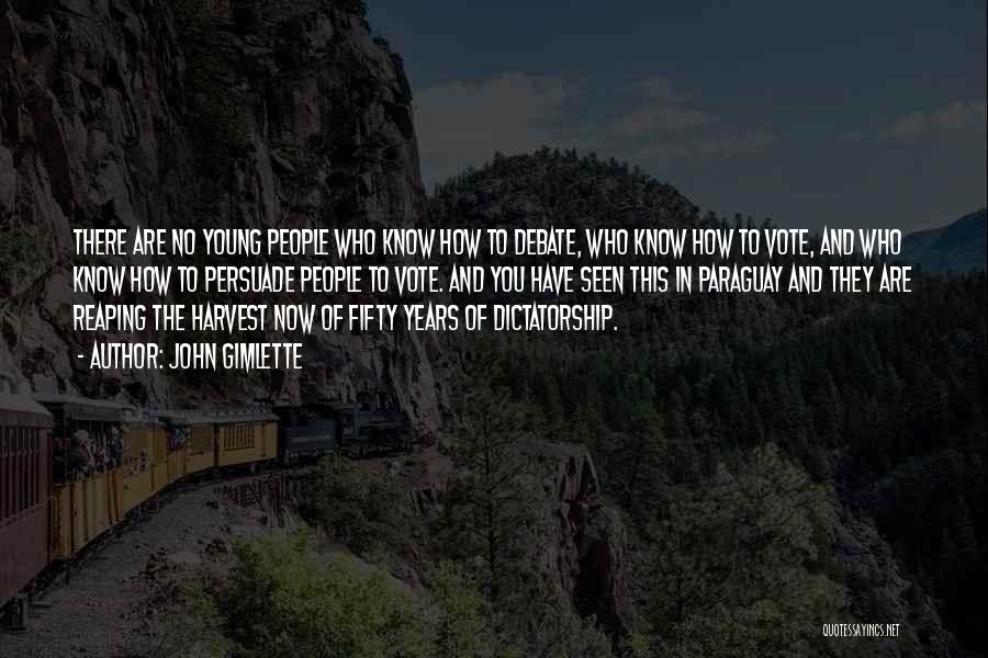 Reaping Harvest Quotes By John Gimlette