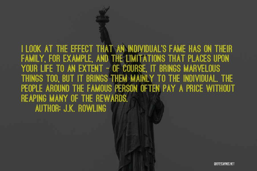 Reaping Rewards Quotes By J.K. Rowling