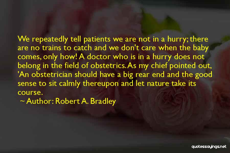 Rear End Quotes By Robert A. Bradley