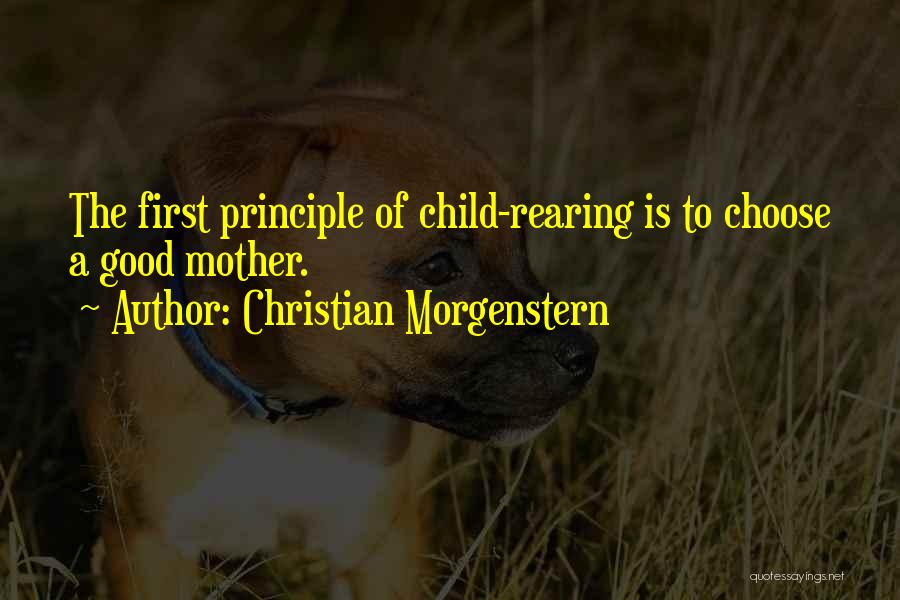 Rearing Quotes By Christian Morgenstern