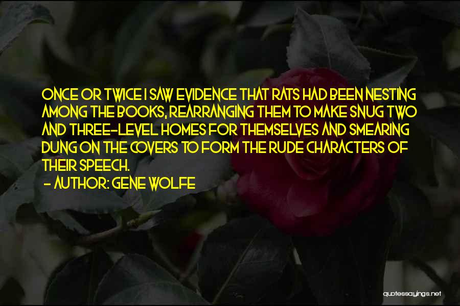 Rearranging Quotes By Gene Wolfe