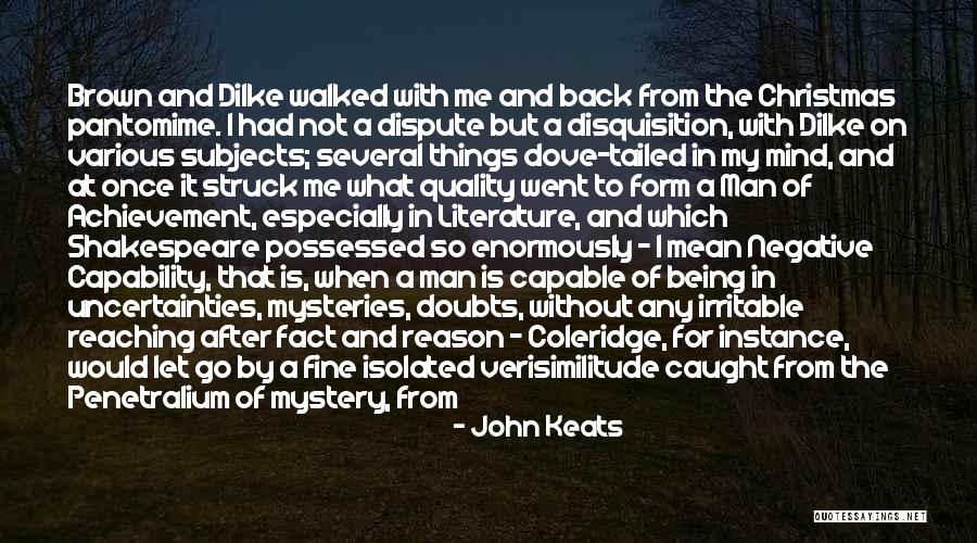 Reason For Christmas Quotes By John Keats Reason For Christmas Quotes By John Keats