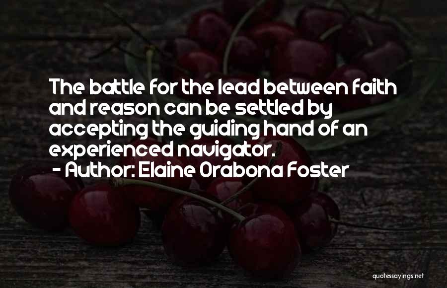 Reason For Quotes By Elaine Orabona Foster