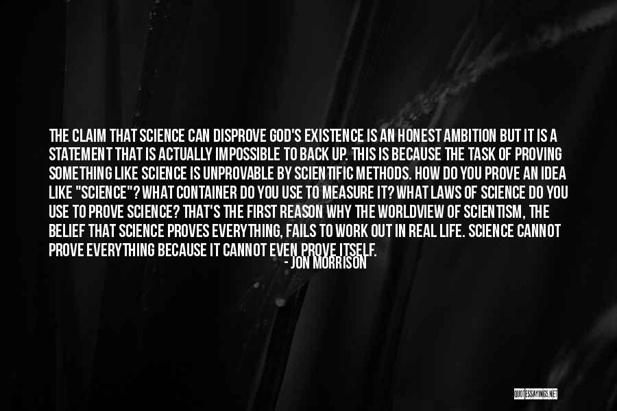 Reason Of Life Quotes By Jon Morrison Reason Of Life Quotes By Jon Morrison