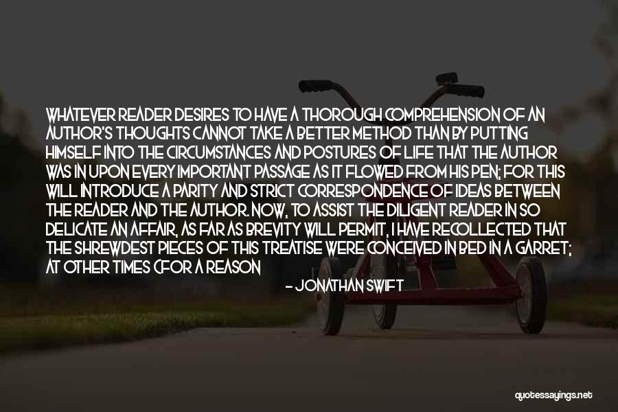 Reason Of Life Quotes By Jonathan Swift Reason Of Life Quotes By Jonathan Swift