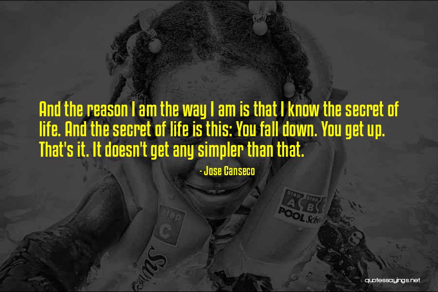 Reason Of Life Quotes By Jose Canseco Reason Of Life Quotes By Jose Canseco