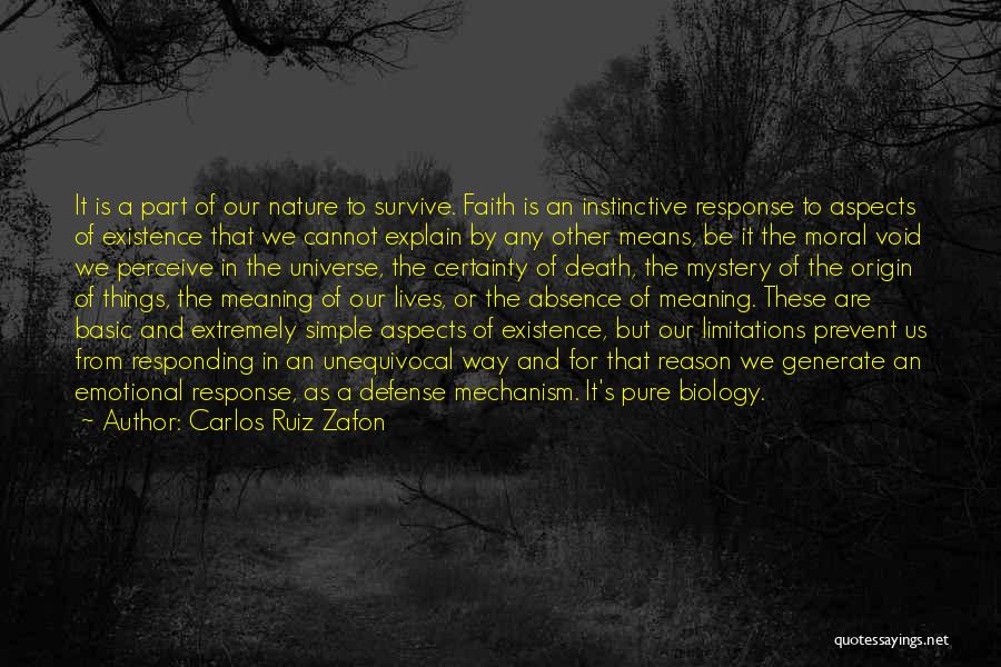 Reason Over Faith Quotes By Carlos Ruiz Zafon