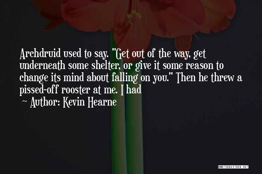 Reason To Change Quotes By Kevin Hearne