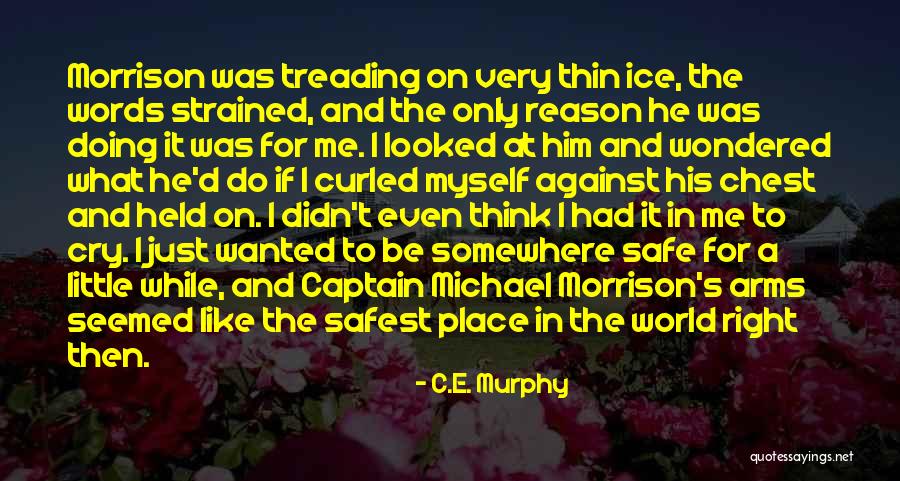 Reason To Cry Quotes By C.E. Murphy