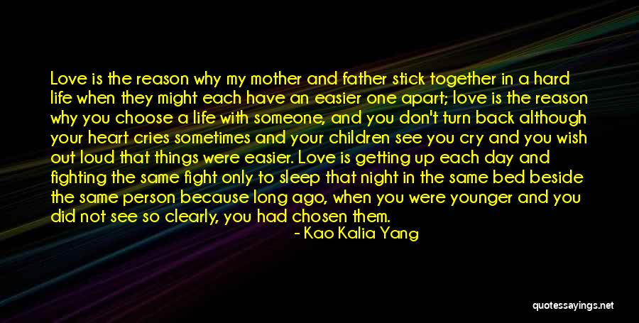 Reason To Cry Quotes By Kao Kalia Yang